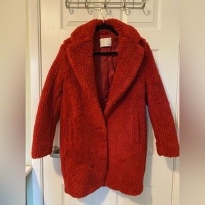 Wilfred Teddy Cocoon Coat